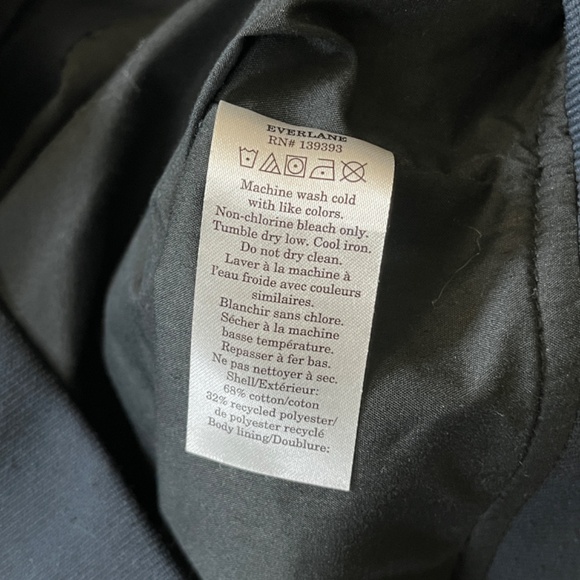 Everlane Uniform Full Zip Utility Bomber Jacket - Men's Size M - Blue - Picture 7 of 13